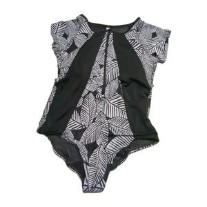 Swim By CACIQUE Active No Wire Lightly Lined Full Coverage One-Piece Swimsuit 18